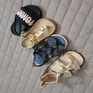 Bundle baby sandals